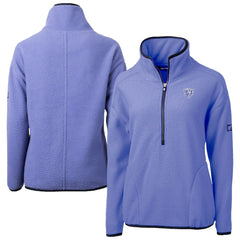 Chicago Bears Cutter & Buck Women's Cascade Eco Fleece Half-Zip Jacket | NFL Near me