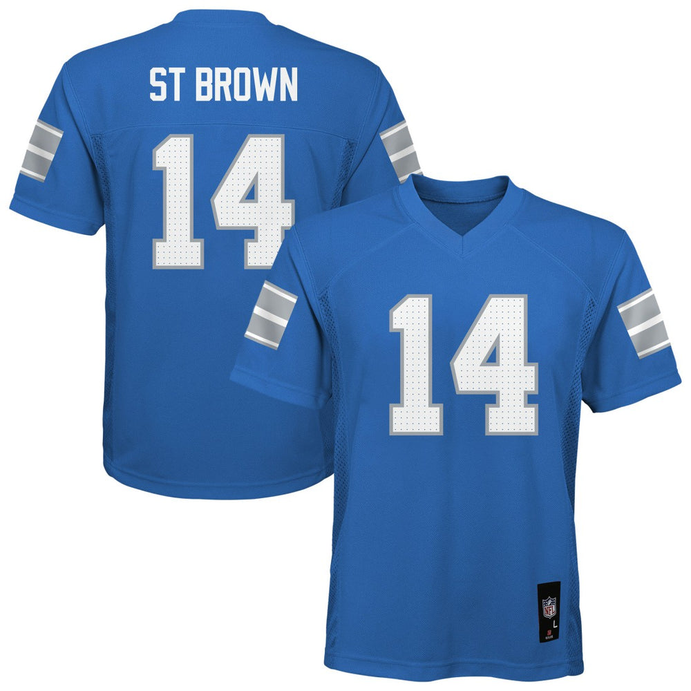 Detroit Lions Amon-Ra St. Brown Outerstuff Preschool Replica Player Jersey | NFL Online