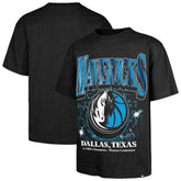 Black Dallas Mavericks '47 Past Champs Collection Flashbulb Foundation T-Shirt sale | NBA