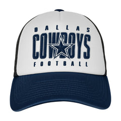 Dallas Cowboys Outerstuff Youth Essentials Trucker Adjustable Hat | NFL Discount