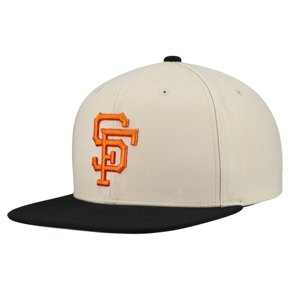 San Francisco Giants Mitchell & Ness Cooperstown Collection Basic Flip Snapback Hat - MLB Hats