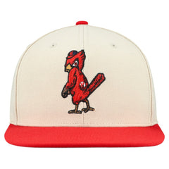 St. Louis Cardinals Mitchell & Ness Cooperstown Collection Basic Flip Snapback Hat - MLB Hats