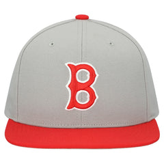 Boston Red Sox Mitchell & Ness Cooperstown Collection Basic Flip Snapback Hat - MLB Hats