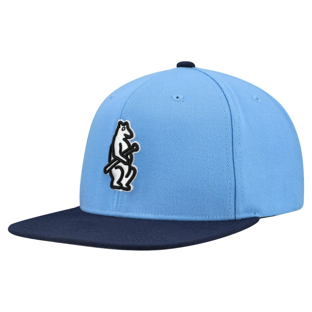 Chicago Cubs Mitchell & Ness Cooperstown Collection Basic Flip Snapback Hat - MLB Hats