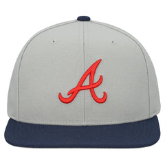 Atlanta Braves Mitchell & Ness Basic Flip Snapback Hat - MLB Hats