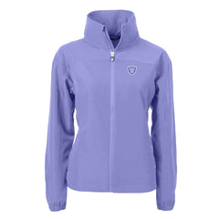 Las Vegas Raiders Cutter & Buck Women's Charter Eco Recycled Full-Zip Jacket | NFL Discount
