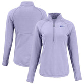 Seattle Seahawks Cutter & Buck Women's Peshastin Eco Fleece Recycled Half-Zip Top | NFL New