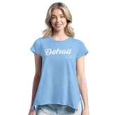 Detroit Lions Margaritaville Women's Gametime Is Paradise T-Shirt | NFL Hot