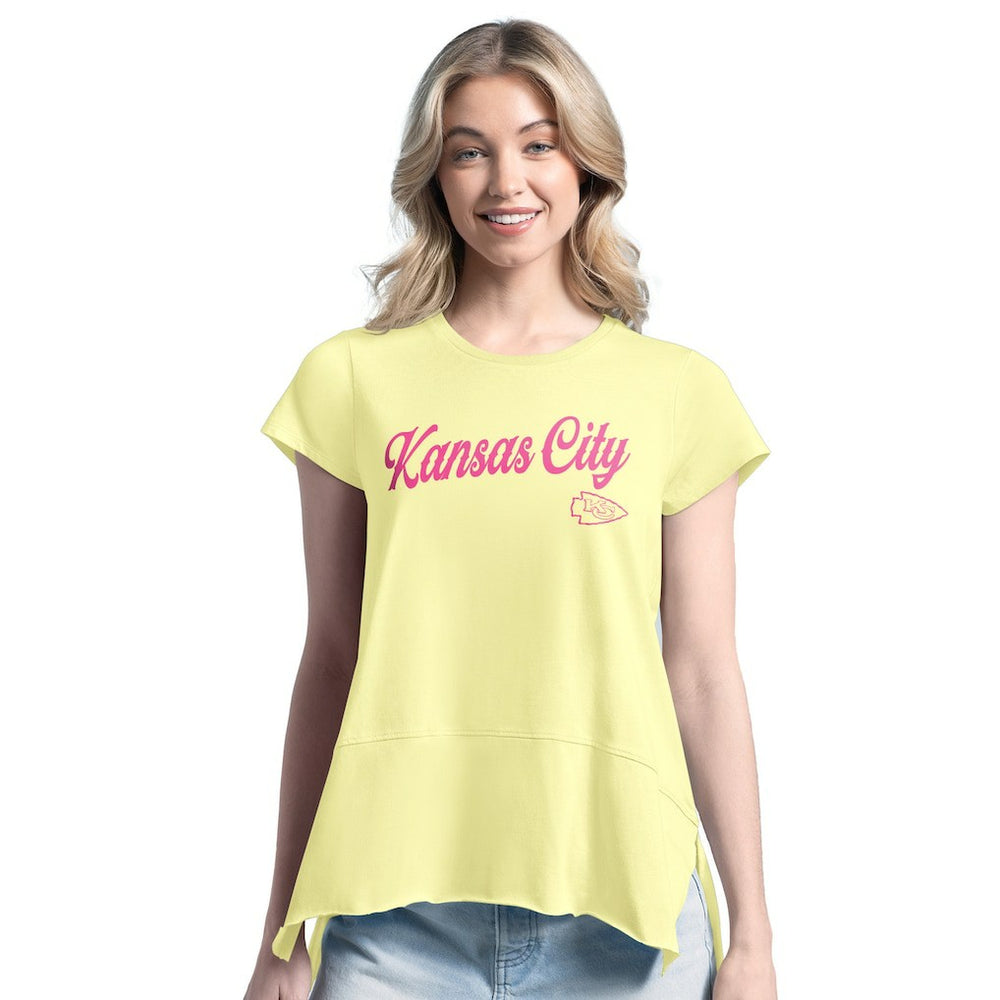 Kansas City Chiefs Margaritaville Women's Gametime Is Paradise T-Shirt | NFL Hot