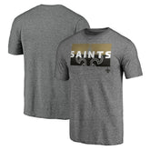 New Orleans Saints Square Off Tri-Blend T-Shirt | NFL Outlet