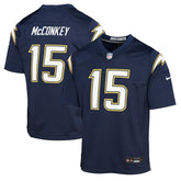 Los Angeles Chargers Ladd McConkey Youth Alternate Super Chargers Game Player Jersey | NFL Hot