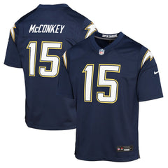 Los Angeles Chargers Ladd McConkey Youth Alternate Super Chargers Game Player Jersey | NFL Hot