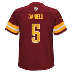 Washington Commanders Jayden Daniels Preschool Team Player Game Jersey | NFL Online