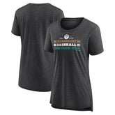 Arizona Diamondbacks Women's Power Swing Tri-Blend T-Shirt - MLB T-shirts