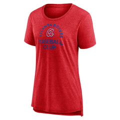 Atlanta Braves Women's Selected First Tri-Blend T-Shirt - MLB T-shirts