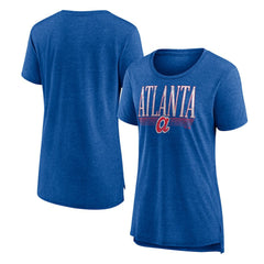 Atlanta Braves Women's Toppler Tri-Blend T-Shirt - MLB T-shirts