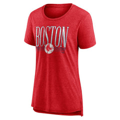 Boston Red Sox Women's Toppler Tri-Blend T-Shirt - MLB T-shirts