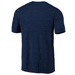 Chicago Cubs Weathered Official Logo Tri-Blend T-Shirt - MLB T-shirts