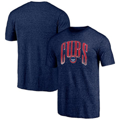 Chicago Cubs Line Corps Tri-Blend T-Shirt - MLB T-shirts