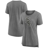 Chicago White Sox Women's Weathered Official Logo Tri-Blend T-Shirt - MLB T-shirts