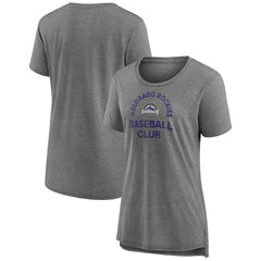 Colorado Rockies Women's Selected First Tri-Blend T-Shirt - MLB T-shirts