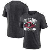 Colorado Rockies Badge of Honor Tri-Blend T-Shirt - MLB T-shirts