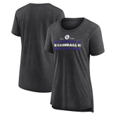 Colorado Rockies Women's Power Swing Tri-Blend T-Shirt - MLB T-shirts