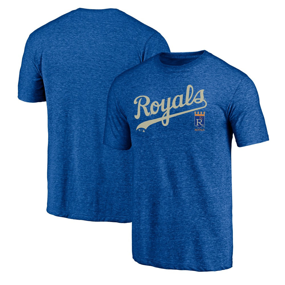 Kansas City Royals Cooperstown Series Sweep Tri-Blend T-Shirt - MLB T-shirts