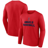 Los Angeles Angels Let's Go Long Sleeve T-Shirt - MLB T-shirts