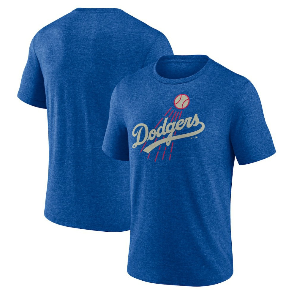 Los Angeles Dodgers Cooperstown Series Sweep Tri-Blend T-Shirt - MLB T-shirts