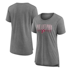 Philadelphia Phillies Women's Toppler Tri-Blend T-Shirt - MLB T-shirts