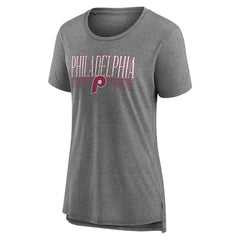 Philadelphia Phillies Women's Toppler Tri-Blend T-Shirt - MLB T-shirts