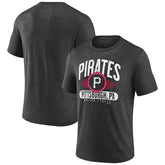 Pittsburgh Pirates Badge of Honor Tri-Blend T-Shirt - MLB T-shirts