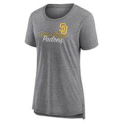 San Diego Padres Women's Practice Time Tri-Blend T-Shirt - MLB T-shirts