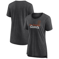 San Francisco Giants Women's Practice Time Tri-Blend T-Shirt - MLB T-shirts