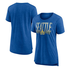 Seattle Mariners Women's Toppler Tri-Blend T-Shirt - MLB T-shirts