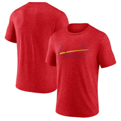 St. Louis Cardinals Cooperstown Series Sweep Tri-Blend T-Shirt - MLB T-shirts