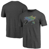 Tampa Bay Rays Cooperstown Series Sweep Tri-Blend T-Shirt - MLB T-shirts