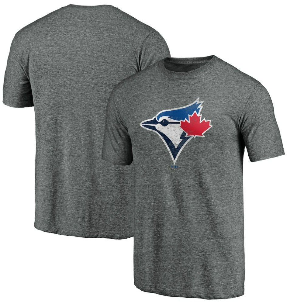 Toronto Blue Jays Weathered Official Logo Tri-Blend T-Shirt - MLB T-shirts
