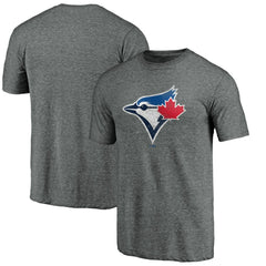 Toronto Blue Jays Weathered Official Logo Tri-Blend T-Shirt - MLB T-shirts