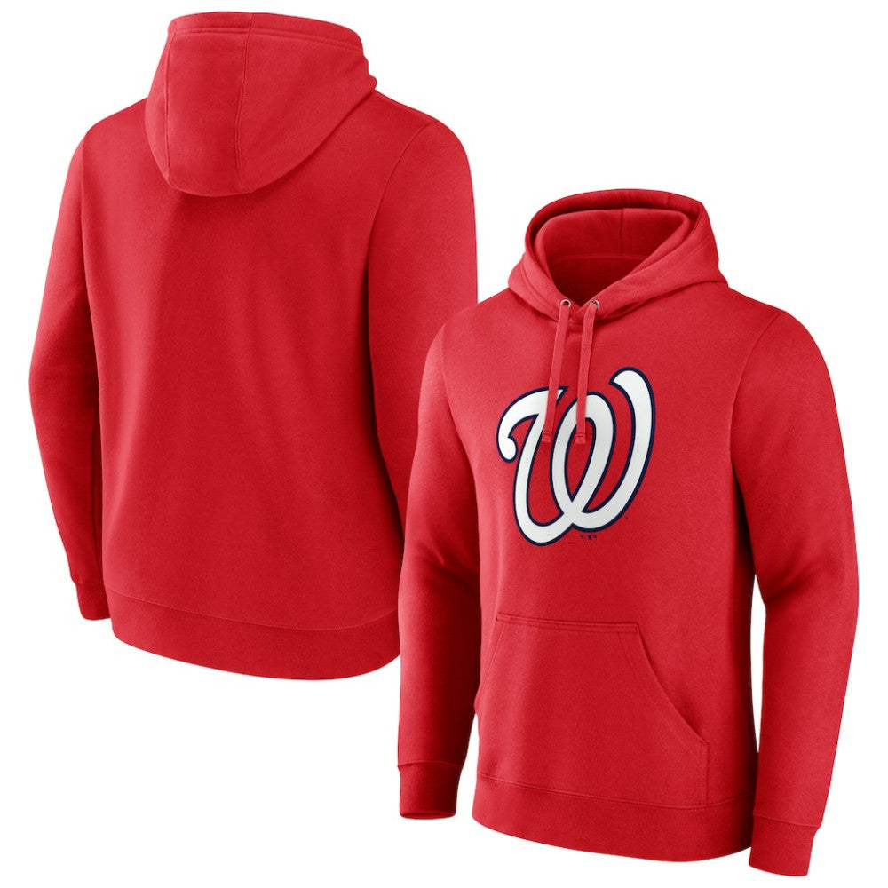 Washington Nationals Official Logo Pullover Hoodie - MLB Hoodies