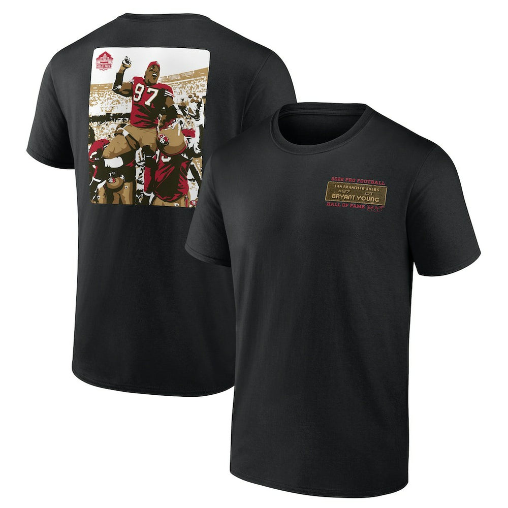 San Francisco 49ers Bryant Young Hall of Fame T-Shirt | NFL Discount