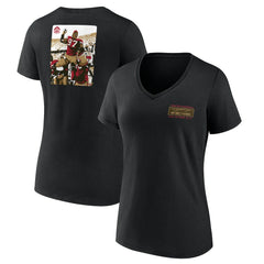 San Francisco 49ers Bryant Young Women's Hall of Fame V-Neck T-Shirt | NFL On sale