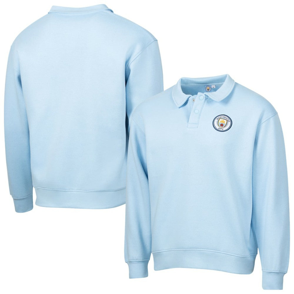 Manchester City Sport Design Sweden Retro Relaxed Fleece Sweatshirt