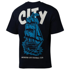 Manchester City Sport Design Sweden Youth Game Day Graphic T-Shirt