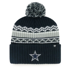Dallas Cowboys '47 Youth Polar Vortex Cuffed Knit Hat with Pom | NFL Online