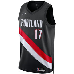 Black Shaedon Sharpe Portland Trail Blazers Unisex Swingman Jersey | NBA