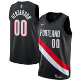 Black Scoot Henderson Portland Trail Blazers Unisex Swingman Jersey | NBA