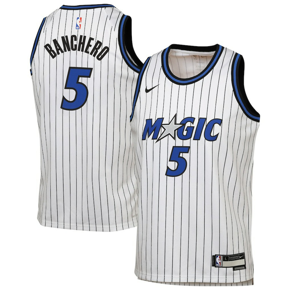 White Paolo Banchero Orlando Magic Youth Swingman Player Jersey | NBA