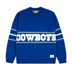 Dallas Cowboys GOLF WANG Jacquard Pullover Sweater | NFL Online